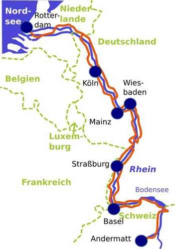 Rheinradweg erleben